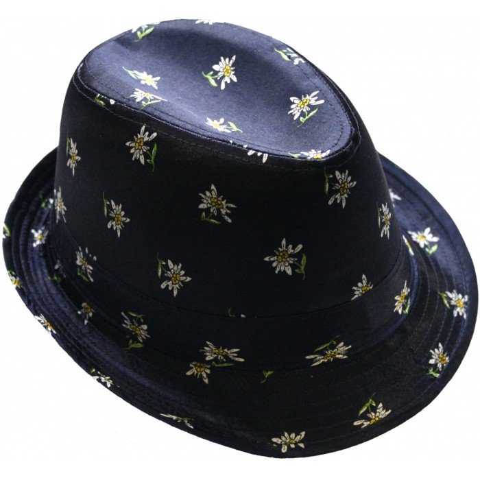 Bavarian Lederhosen Hat Navy