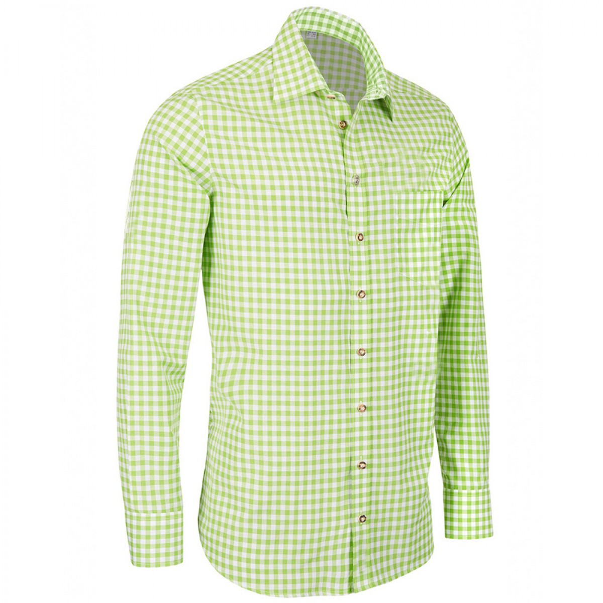 Trachten Men’s Checkered Shirts Green